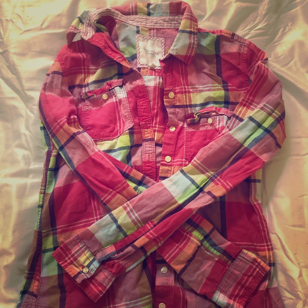 Gilly Hicks Plaid Shirt